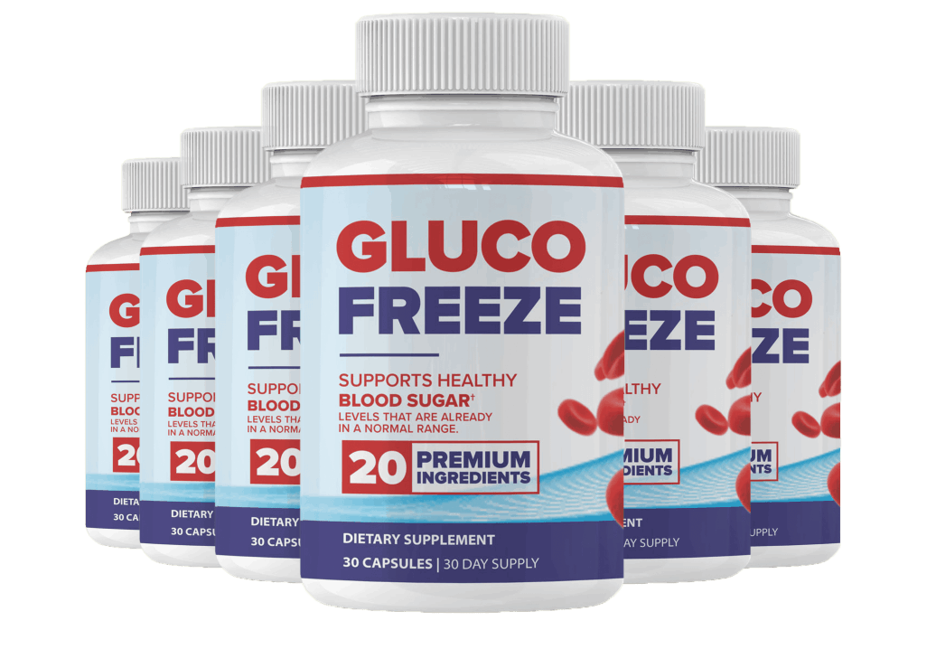 GlucoFreeze 6 Bottles 